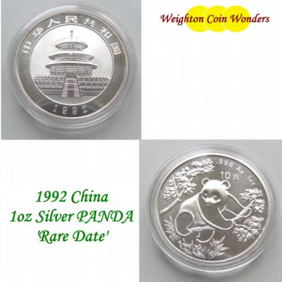 (image for) 1992 1oz Silver PANDA